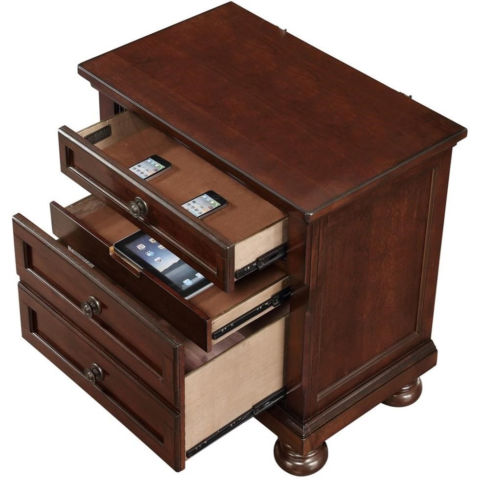 Hidden Nightstands Wall Mount Hidden Storage Floating Nightstands
